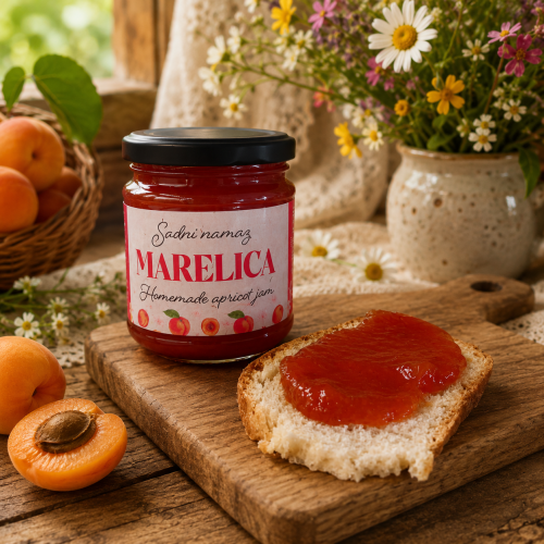 Marelična marmelada - Sadni namaz marelica
